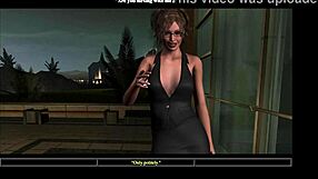 Office Party Game Ends with Sophie in Shaved Pussy Action