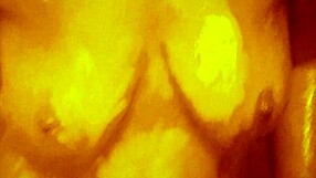 I enjoy a sexy slow motion shower with my ass and tits on display.