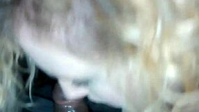 White Girl Teasing Her Ass for Big Black Cock