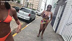 Mattos Couple's Beach Adventures With Nymph In Public Mischief