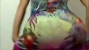 Intense Twerking Girl Dances with Sexy Moves in a Bold and Captivating Performance