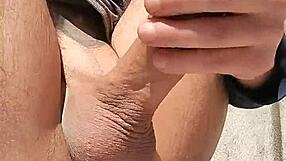 Masturbación Al Aire Libre Arriesgando A Que Mis Nuevas Vecinas Me Vean