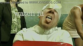 Dominatrix Mistress April Punishes in Military Camp Strapon Domination