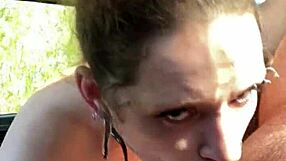 Busty Petite 18+ Hooker Gets Bent Over For Doggystyle Fucking In Public And Then Begs For Facial Cumshot.