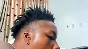 naija babe candy hints at sucking a monster cock