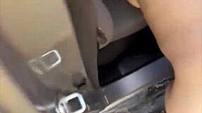 Busty Petite 18+ Hooker Gets Bent Over For Doggystyle Fucking In Public And Then Begs For Facial Cumshot.