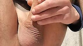 Masturbación Al Aire Libre Arriesgando A Que Mis Nuevas Vecinas Me Vean