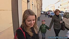 european beauty gets wild on tape