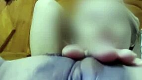 Leaked Video Call With Pretty Filipina Girlfriend In Bedroom Giving Handjob To Cum And Orgasm