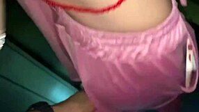 Who knew relaxing on that huge cock would stretch my tight Latina pussy wide open like this