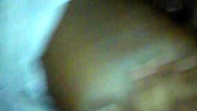 narrative of ebony beauty taking monster cock deep in wet pussy until creampie fills her