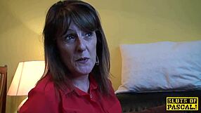 Can this religious mature sub handle rough spanking and doggystyle ravaging in stockings?