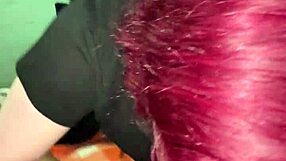 Emo Fan Used Roughly With Deepthroat And Facial