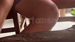 Wife Fucks Lover in Street and Car While Cuckold Films Outside