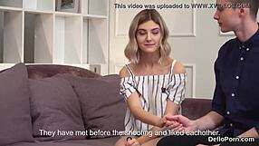 lovely sweetie stretches spread snatch and gets deflorated in a gentle exploration