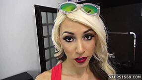 Teens get busted for hardcore POV anal with the suspended step sis!