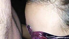 Detailed scene of a sexy woman giving an intense oral pleasure experience