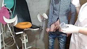 Hidden Camera Captures Nurse Handjob In Hospital Room