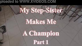 Step Sister Makes Me A Champion! Part 1 With Misty Meaner In Taboo Teasing Striptease