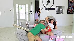 Scary Free Use Camp Threesome With Gal Ritchie And Selena Ivy In Halloween Outfits Fucking Teen Pussy. Young Babes Get Group Action.