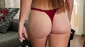 i love how these heels make my petite legs look in this sultry seduction with cum swallowing