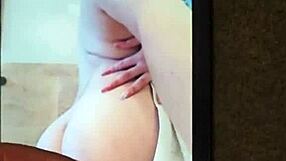 In a homemade amateur scene mark gets bored and wants to fuck that ass