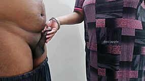 that indian bhabhi jerks the dick smoothly