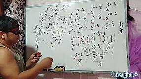 Oh wow, this 26-year-old MILF wants you to teach her everything! So you give her a creampie in the bedroom