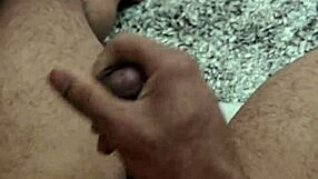 Dude, this guy's stroking his huge monster cock solo like a pro