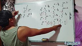 Oh wow, this 26-year-old MILF wants you to teach her everything! So you give her a creampie in the bedroom