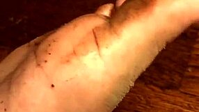 why don't you get down here and start licking my dirty feet like you mean it, huh?