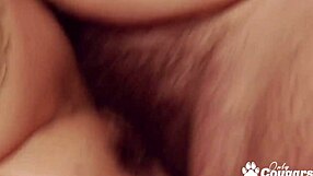 the chubby granny slips into silk stockings. she gets fucked hard with rimjob and oral action