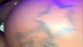 Ebony Babe with Big Ass Takes Big Black Cock in Deep Doggystyle Strokes, Rides Cowgirl, and Gets Creampie in Missionary POV