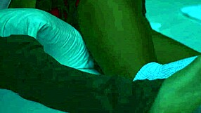 shy latina teen and neighbor sneak sex in his room while parents date