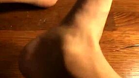 why don't you get down here and start licking my dirty feet like you mean it, huh?