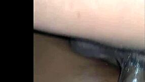 Ebony Babe with Big Ass Takes Big Black Cock in Deep Doggystyle Strokes, Rides Cowgirl, and Gets Creampie in Missionary POV