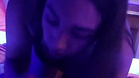 Intense oral session with my lover in the hotel room