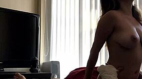 Why Does This Asian With Big Tits Ride Cock So Wildly?