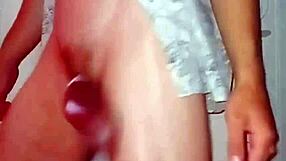 Why does this big chocolate cuck spin like a pinwheel during modest striptease to music?