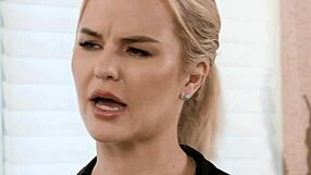 i feel so supportive as blonde masseuse slimthick vic cares for stressed ana foxxx during massage