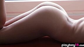 Why does this passionate brunette teen DJ Madison Walker get naked while jamming to music so intensely?