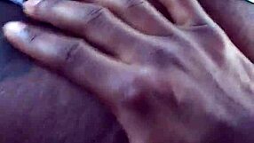 African black ass gets fucked hard with tattoos in car scene