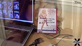 Lesbian Dildo Fucking Action With Hot Janessa Jordan