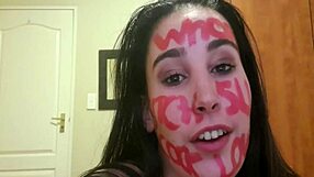 I discipline myself through slapping gagging and verbal expressions for self punishment