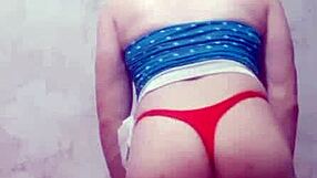 hey carolcross, why are you shaking that ass in your tiny thong like that??