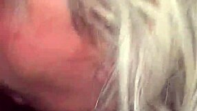 Why Does This Blonde Mature Slut Deepthroat Big Black Cock Like A Total Whore