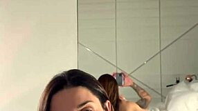 Morning routine includes a steamy blowjob and handjob session with hot Luiza Marcato