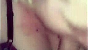 Slut Wife Emily Delivers Intense Blowjob and Cumshot on Big Tits