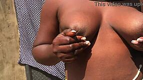 Sunset sex, yeah this seductive slut gets sexually satisfied with asian black european mix in wild action