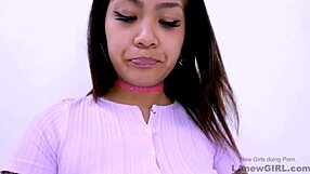 Sexy Asian Teen 18+ Swallows Cum After Daddy Fucking In Casting Interview!